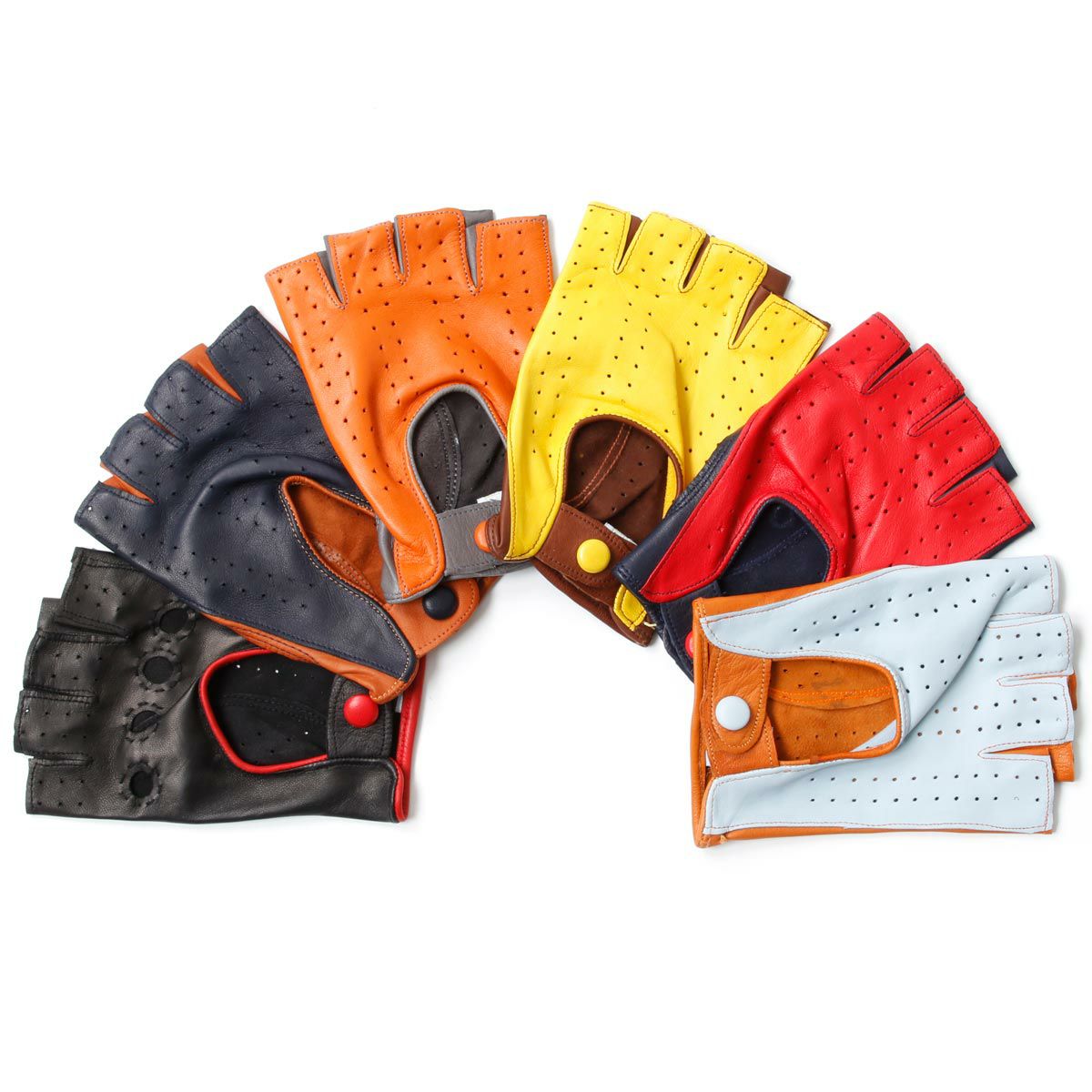 Motorimoda｜ビコローレ ドライビンググローブ｜ハーフ