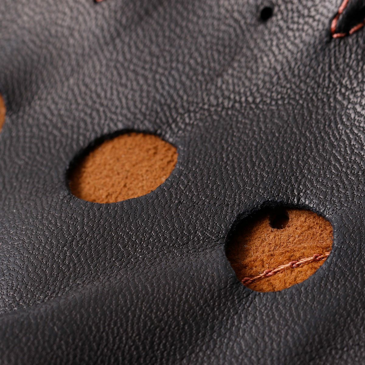 Motorimoda｜ビ・マティエール ドライビンググローブ｜ハーフ｜ブラック×ブラウン