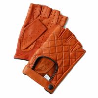 Motorimoda｜ビ・マトラッセ ドライビンググローブ｜ハーフ｜ブラウン×ブラック