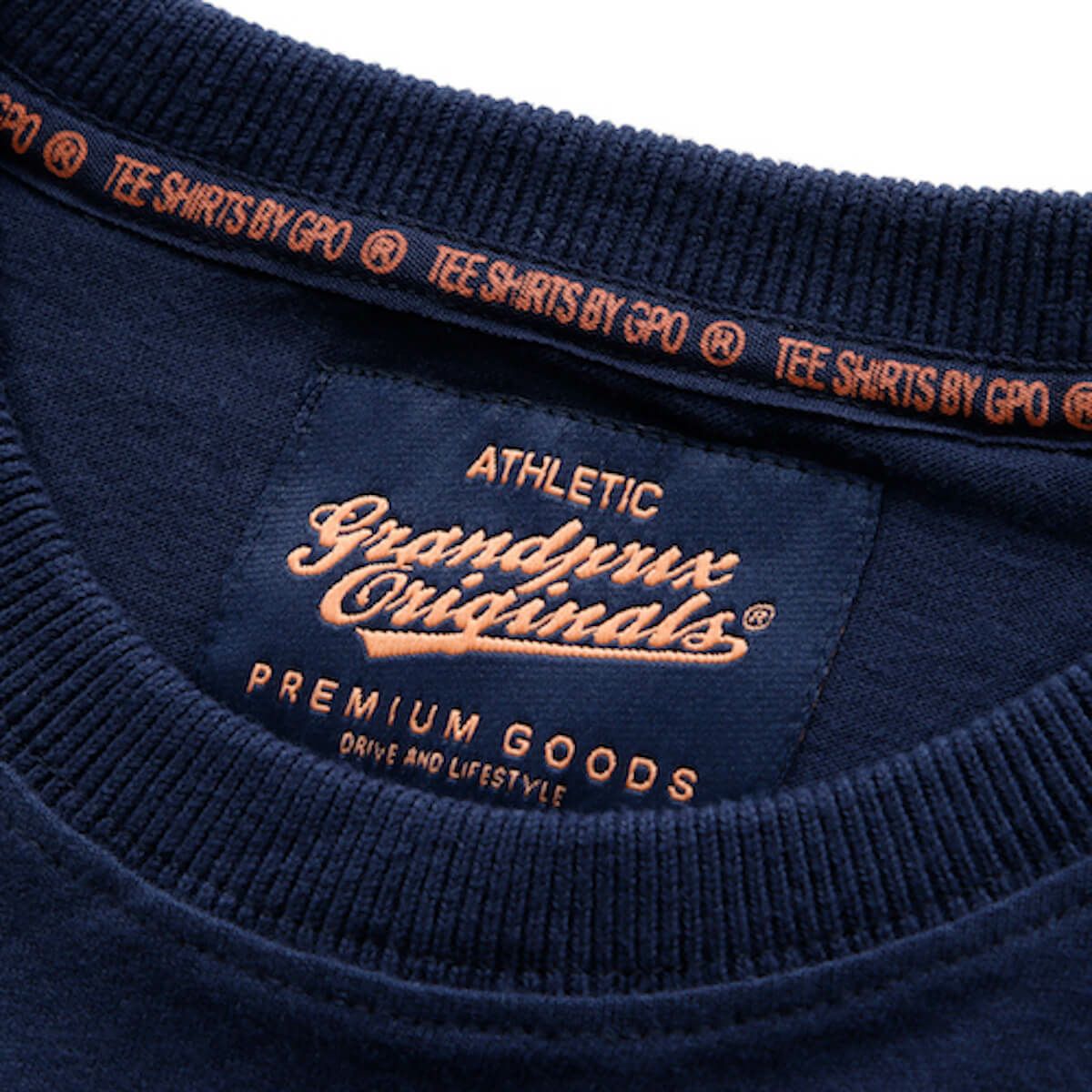 GULF｜ガルフ ドライ Tシャツ｜ネイビー