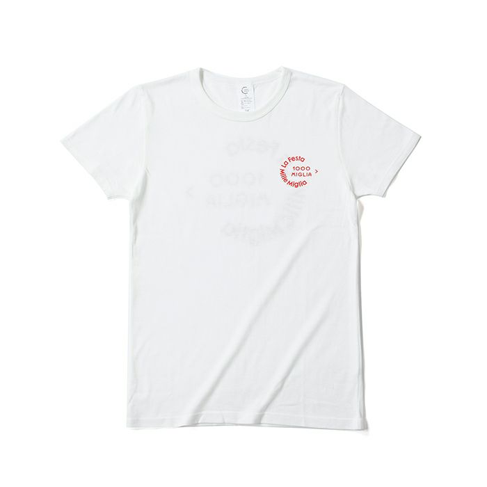 Mille Miglia｜ラフェスタ オリジナル Tシャツ 2019 タイプB｜ホワイト