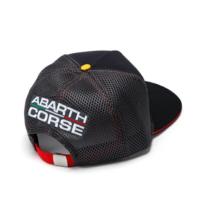 Abarth｜アバルト・コルセ フラットブリム キャップ｜帽子｜グレー