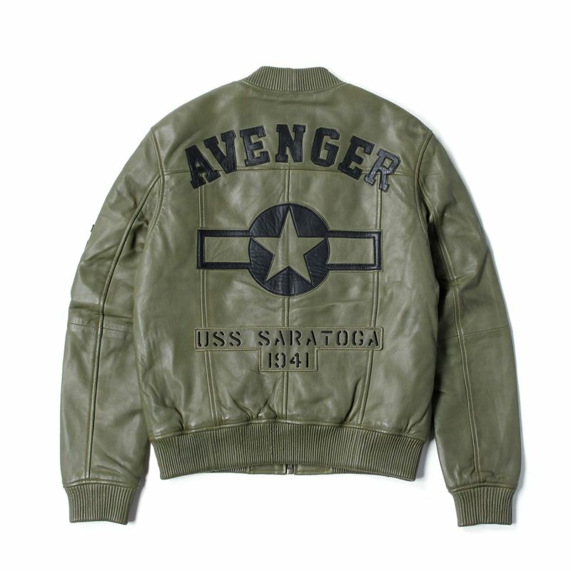Warson Motors｜US ネイビー パイロット レザー ジャケット｜アウター｜カーキ