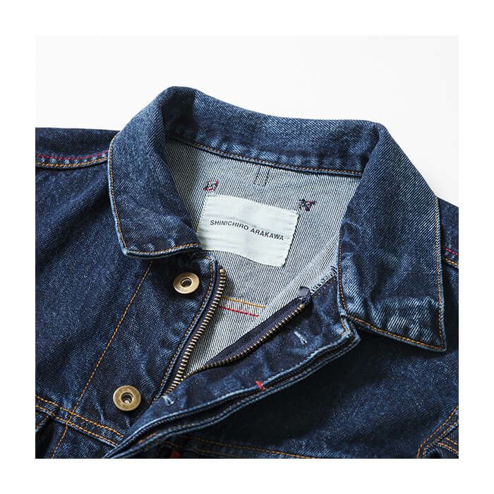 SHINICHIRO ARAKAWA｜H346 n de-nime｜ファブリック｜インディゴ｜