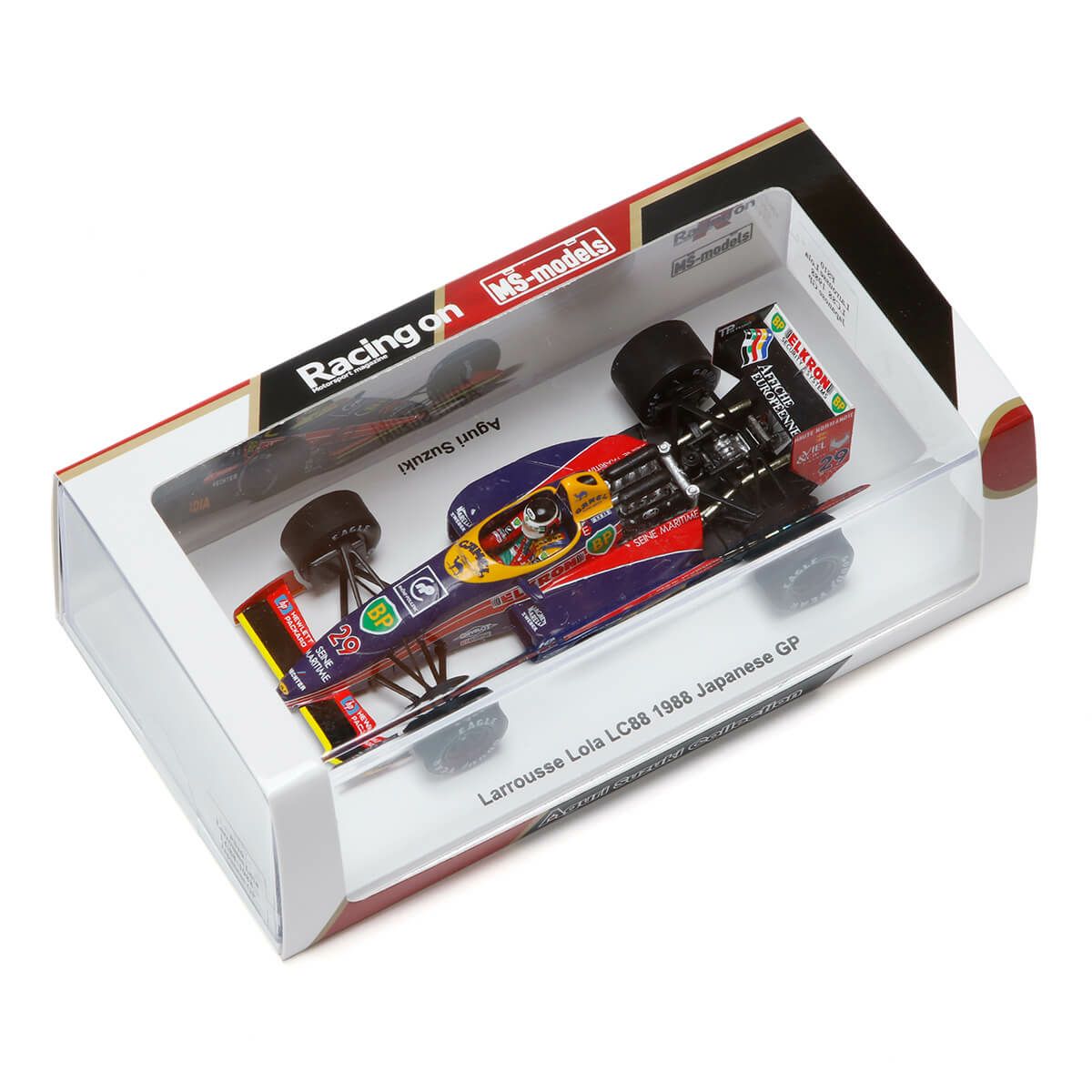 ONLY ONE LEGEND COLLECTION｜Racing on特注1/43ラルース ローラ LC88・フォード 1988年日本GP｜模型