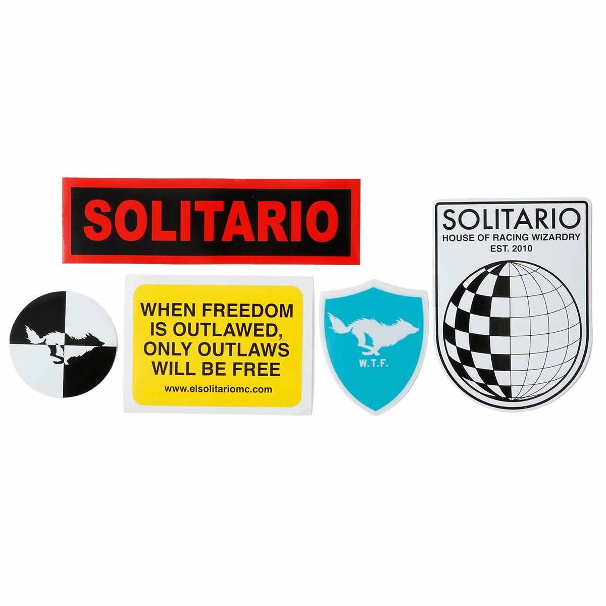 El Solitario｜ES ステッカーパック｜ステッカー