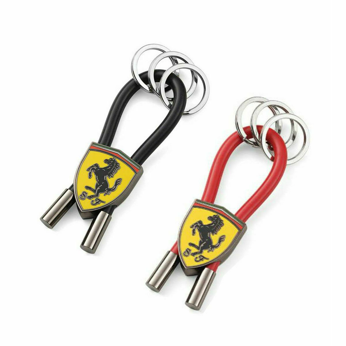 Ferrari｜フェラーリ ゴム ストラップ キーリング｜キーホルダー