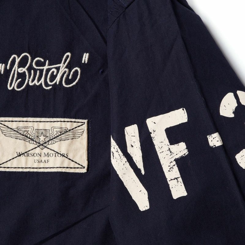 Warson Motors｜レキシントン シャツ｜ネイビー