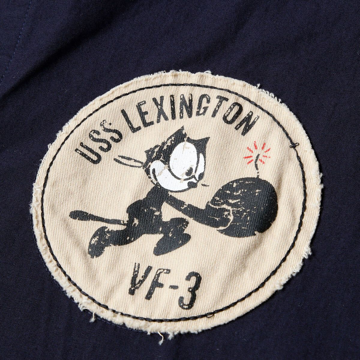 Warson Motors｜レキシントン シャツ｜ネイビー