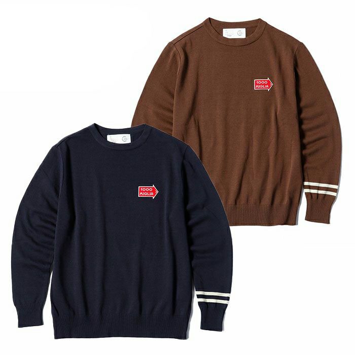 Mille Miglia｜ラフェスタ クルーネック セーター｜ニット