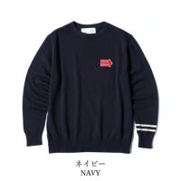Mille Miglia｜ラフェスタ クルーネック セーター｜ニット｜ネイビー