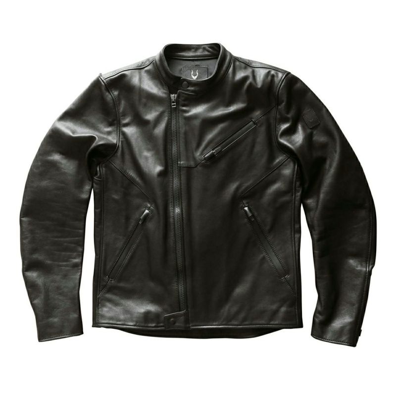 CRUFTER｜CR-MJ2N セミダブル ライダース｜レザー