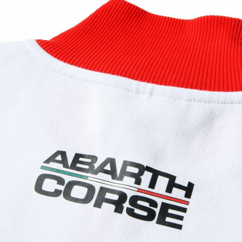 Abarth｜アバルト・コルセ スウェットシャツ｜ホワイト