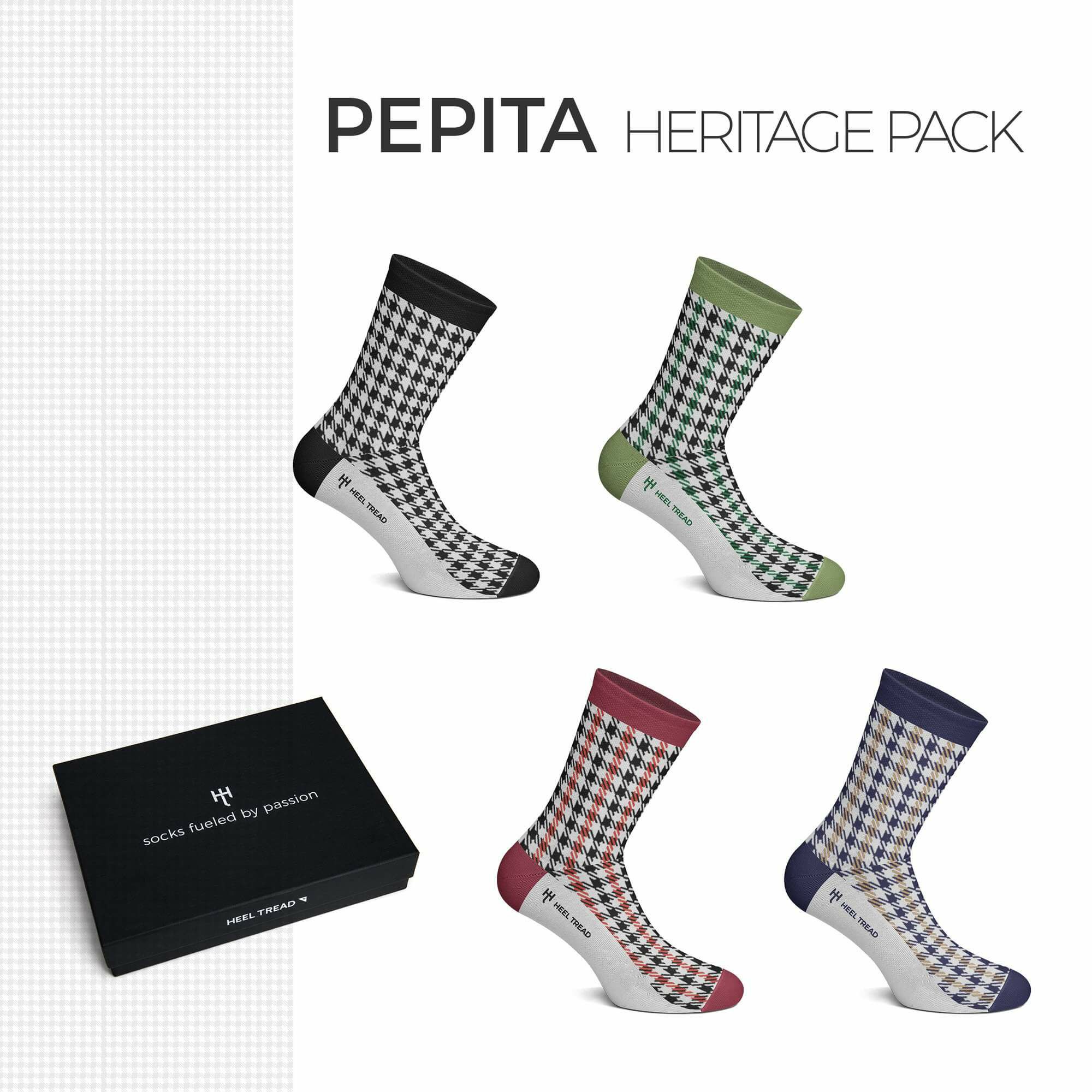 HEEL TREAD｜ペピタ ヘリテージパック｜ソックス