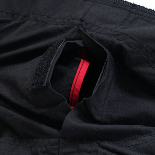 PANDO MOTO｜スチール ブラック WH｜デニム｜ブラック｜モデル着用