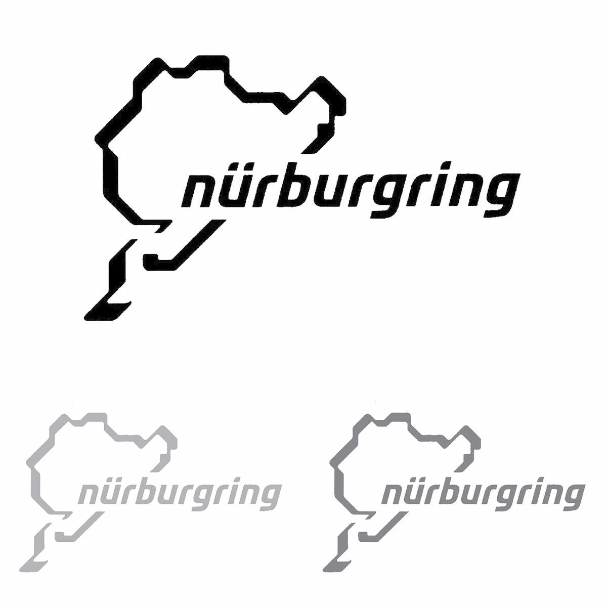 Nurburgring｜ニュルブルクリンク ステッカー 12cm｜
