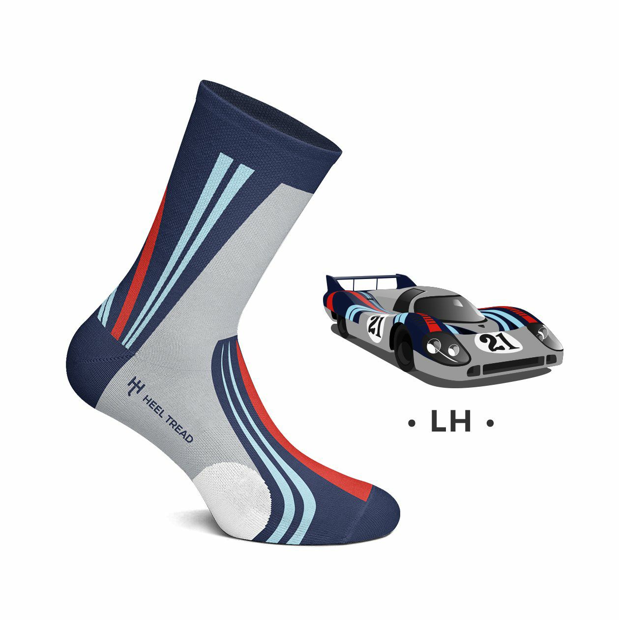 HEEL TREAD｜917 パック - レーシング レジェンド｜ソックス