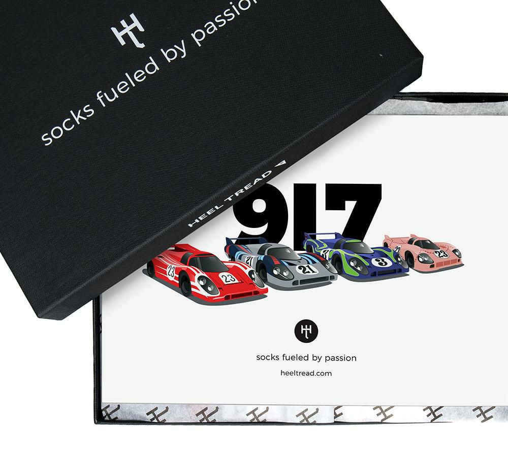HEEL TREAD｜917 パック - レーシング レジェンド｜ソックス