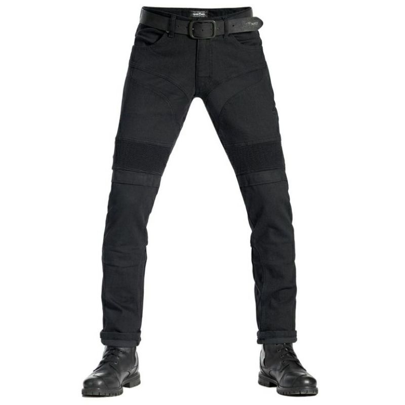 PANDO MOTO｜カールド ケヴ 01｜デニム｜ブラック