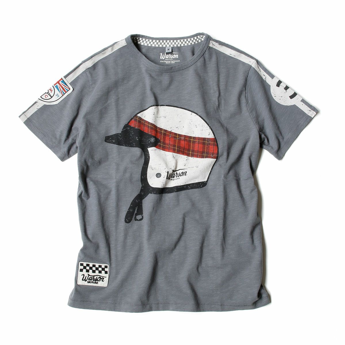 Warson Motors｜ドライバーズ クラブ Tシャツ｜グレー