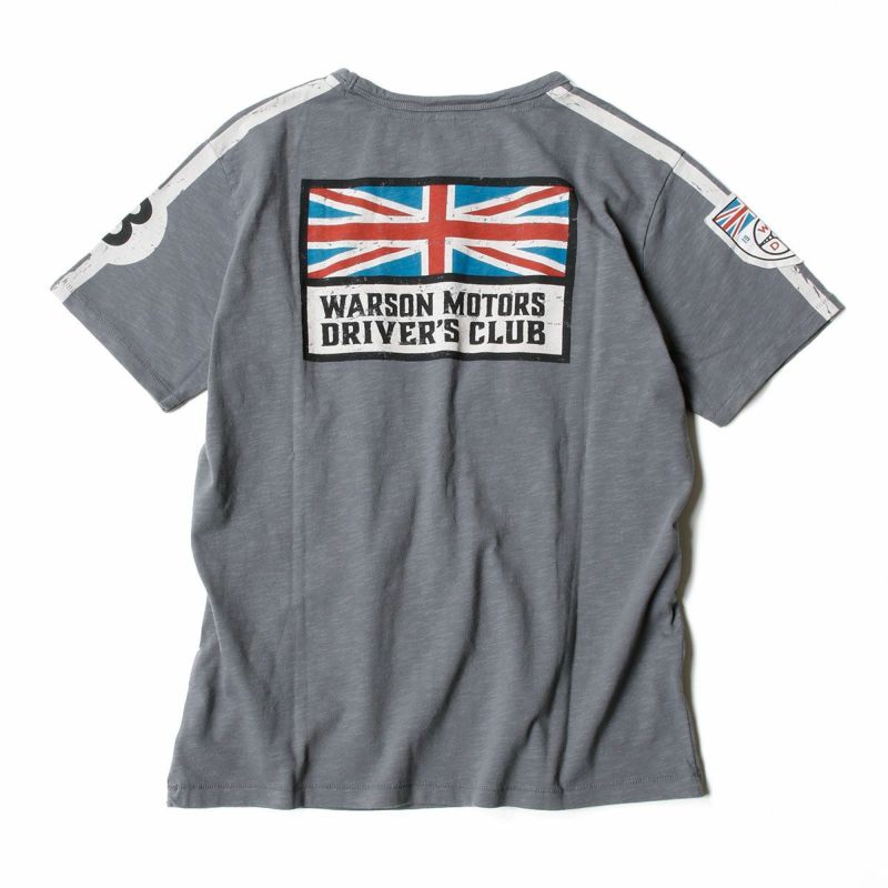  ALT Warson Motors｜ドライバーズ クラブ Tシャツ｜グレー 画像確認 オリジナル ｜グレー