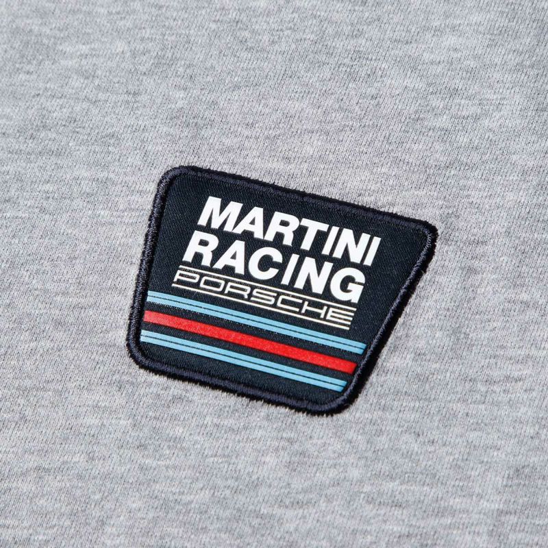 PORSCHE MARTINI RACING｜ツートンカラー Tシャツ｜グレー×ネイビー