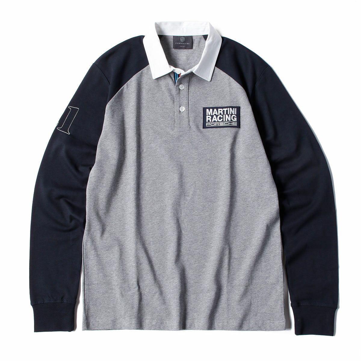 PORSCHE MARTINI RACING｜ロングスリーブ ラガーポロ｜ポロシャツ