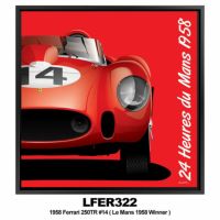 Le Mans 24h｜THE WINNERS（53 × 53cm）｜ポスター｜LFER322