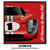 Le Mans 24h｜THE WINNERS（53 × 53cm）｜ポスター｜LFOR318