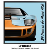 Le Mans 24h｜THE WINNERS（53 × 53cm）｜ポスター｜LFOR347