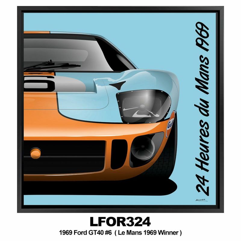 Le Mans 24h｜THE WINNERS（53 × 53cm）｜ポスター｜LFOR324