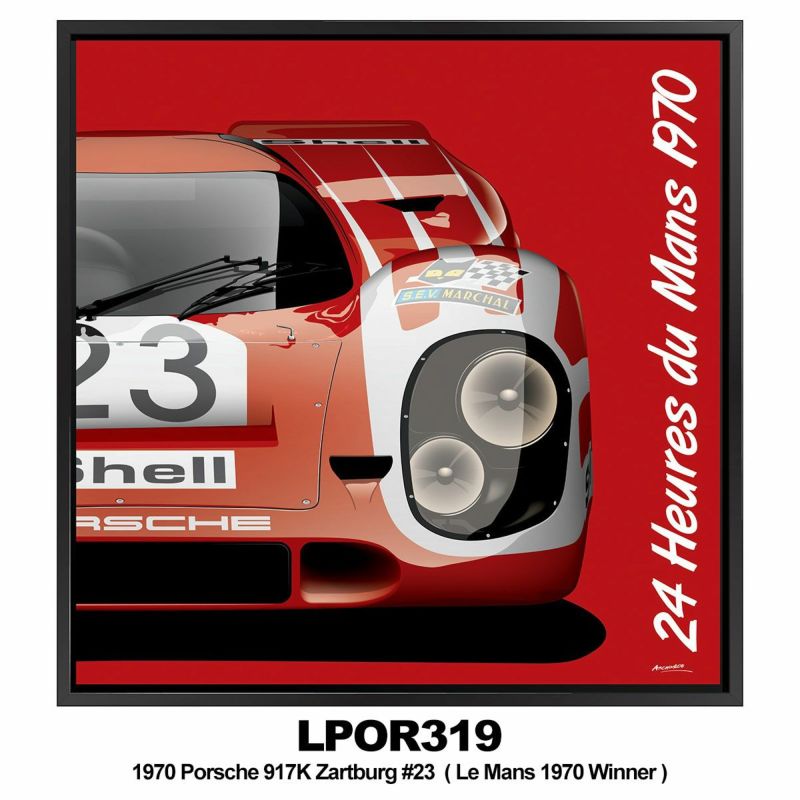 Le Mans 24h｜THE WINNERS（53 × 53cm）｜ポスター｜LPOR319
