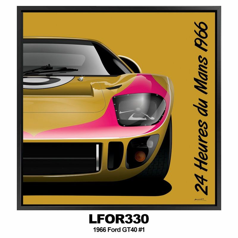 Le Mans 24h｜THE WINNERS（53 × 53cm）｜ポスター｜LFOR330