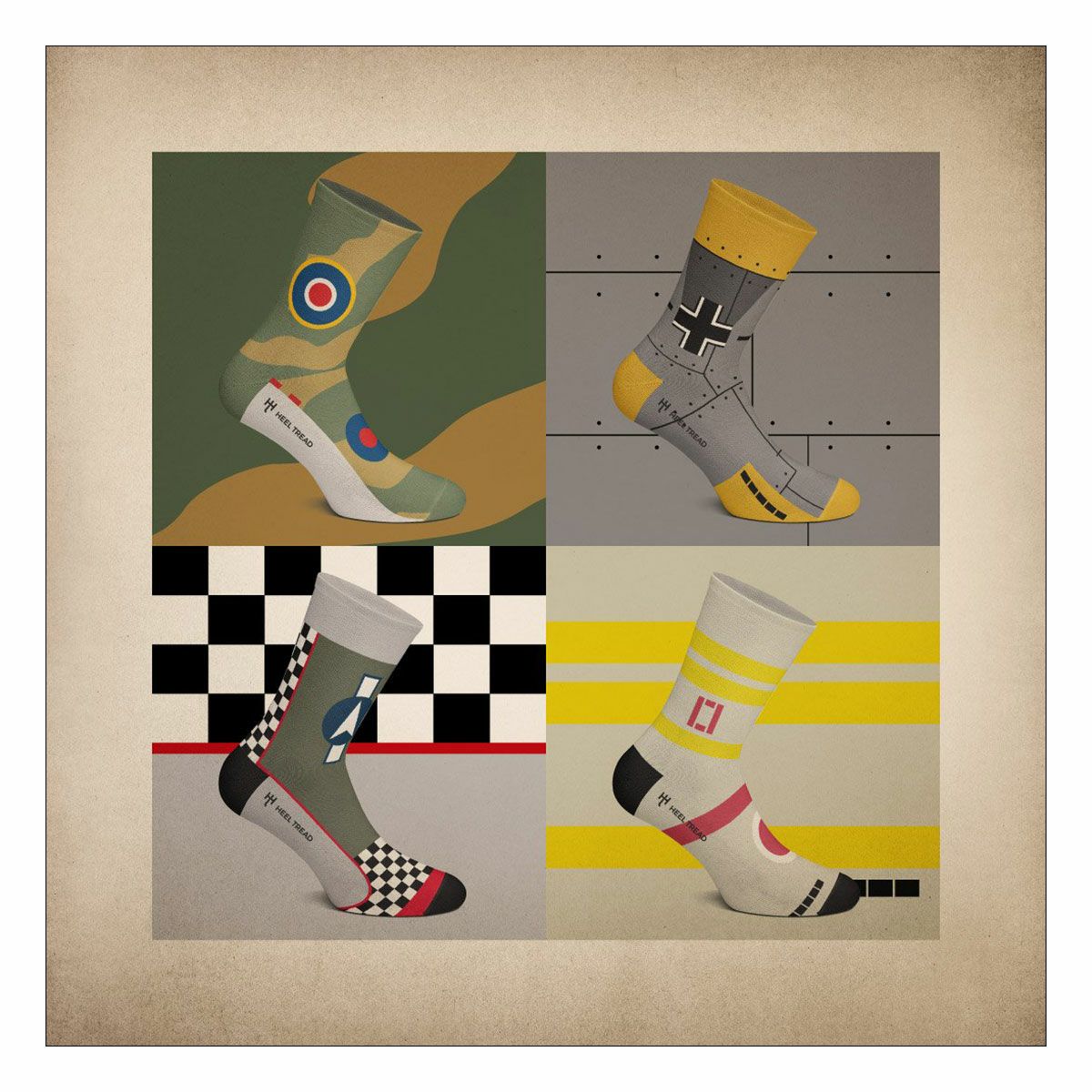 HEEL TREAD｜ウォーバード パック｜ソックス