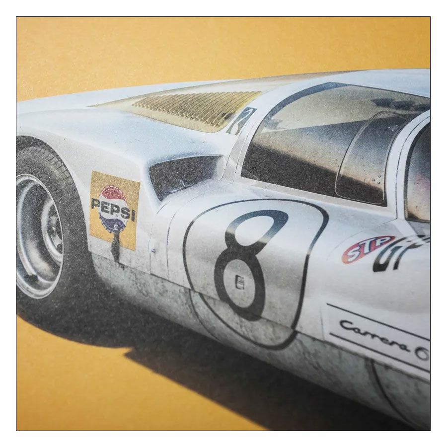 Automobilist｜Porsche 906 第4回日本グランプリ Colors of Speed ポスター｜