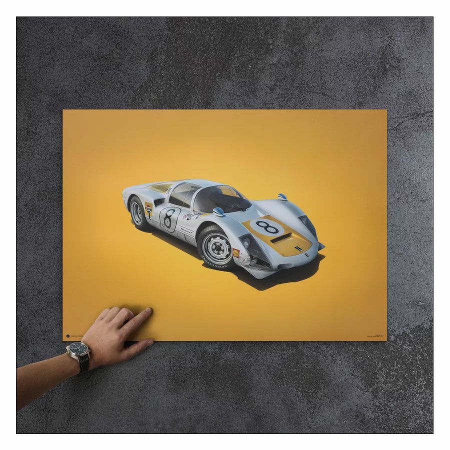 Automobilist｜Porsche 906 第4回日本グランプリ Colors of Speed ポスター｜