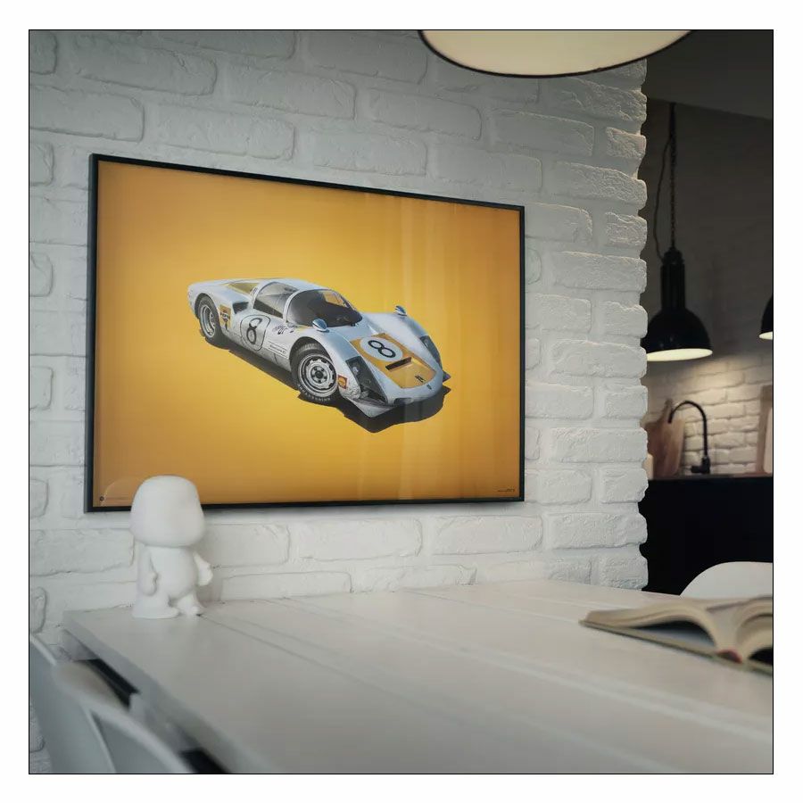 Automobilist｜Porsche 906 第4回日本グランプリ Colors of Speed ポスター｜