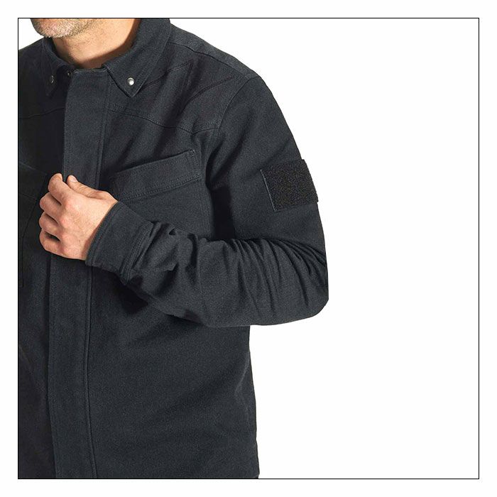 PANDO MOTO｜カポ コア 01｜ファブリック｜ブラック｜モデル着用