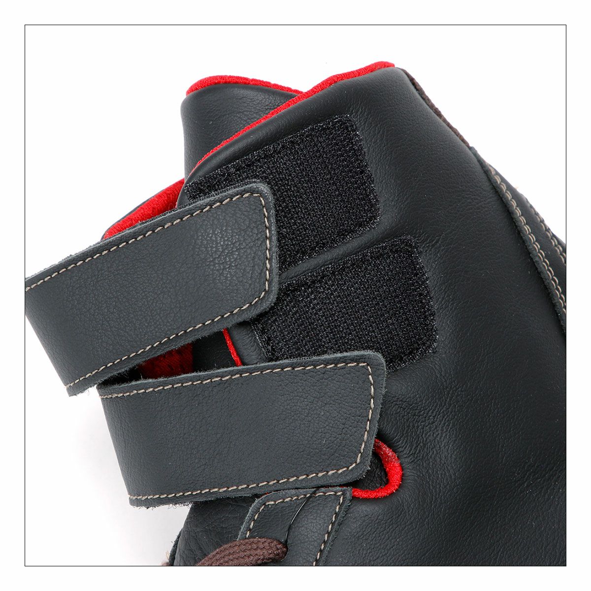 NARDI｜ハイカット カーフレザーシューズ｜スニーカー｜ブラック