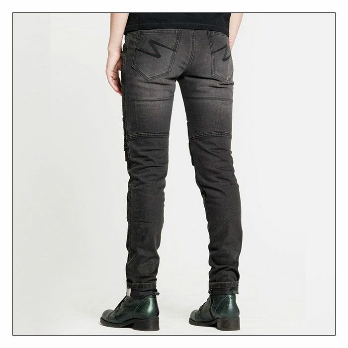 PANDO MOTO｜ロージー デビル プレイン｜デニム｜ブラック