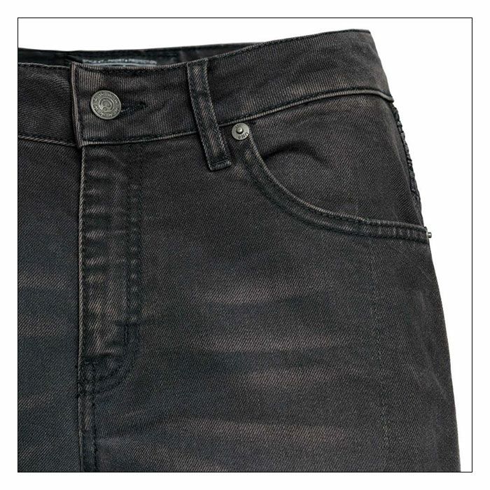 PANDO MOTO｜ロージー デビル プレイン｜デニム｜ブラック