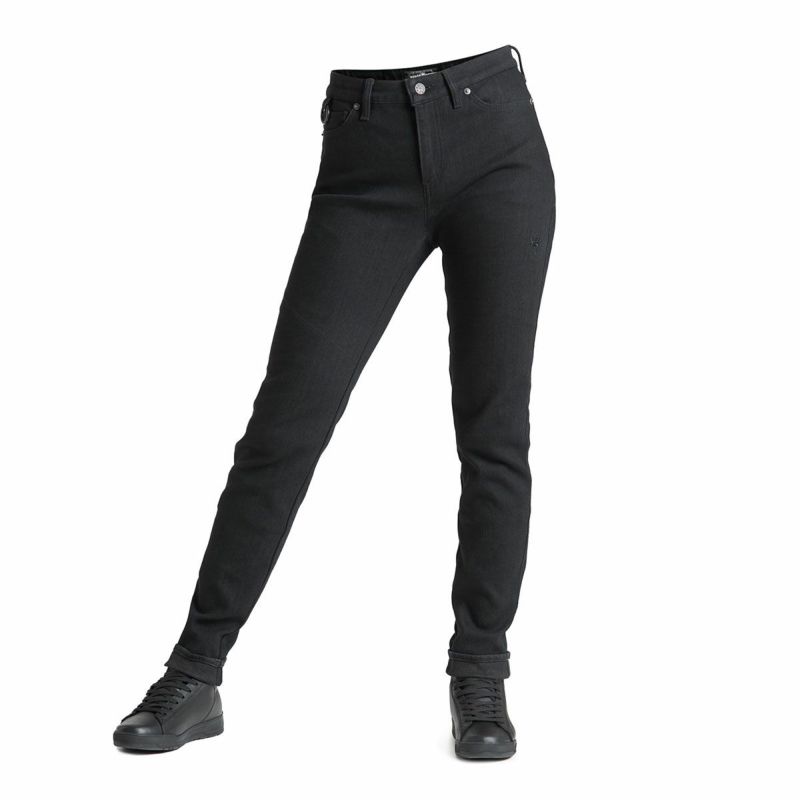 PANDO MOTO｜キッサキ DYN 01｜デニム｜ブラック｜モデル着用