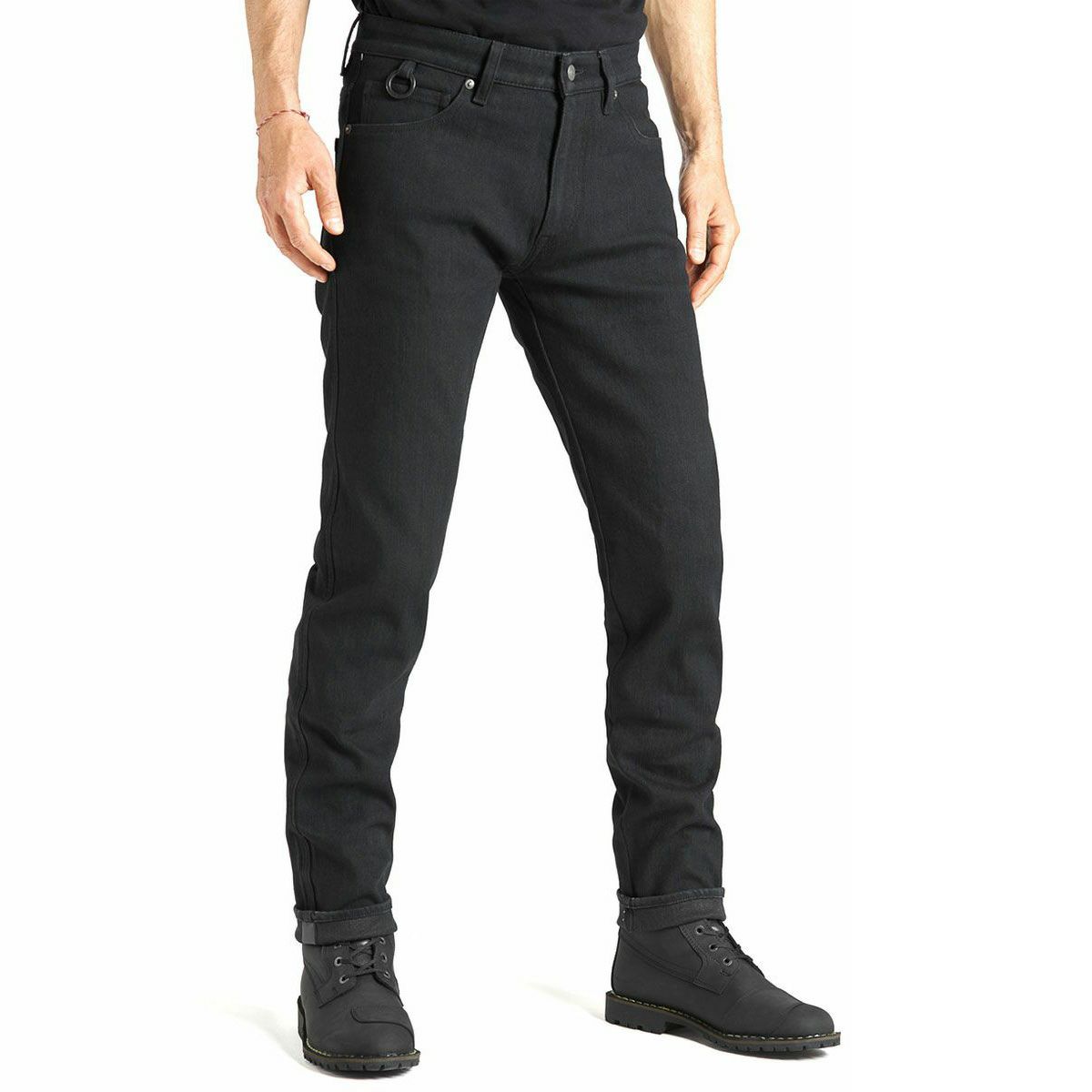 PANDO MOTO｜スチール ブラック 02｜デニム