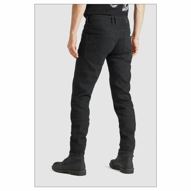 PANDO MOTO｜スチール ブラック 02｜デニム｜ブラック