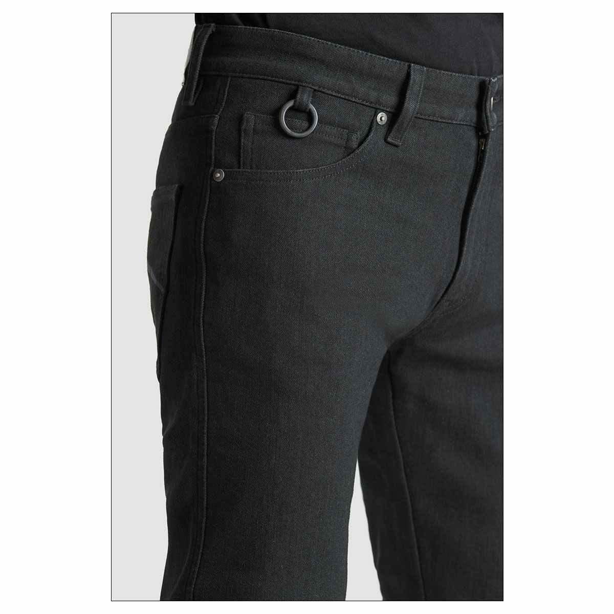 PANDO MOTO｜スチール ブラック 02｜デニム｜ブラック