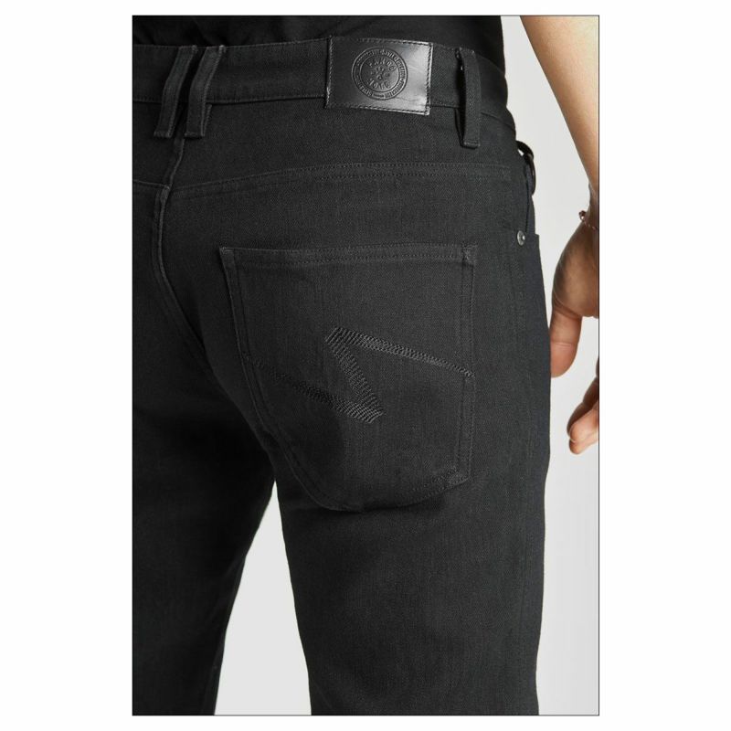 PANDO MOTO｜スチール ブラック 02｜デニム｜ブラック