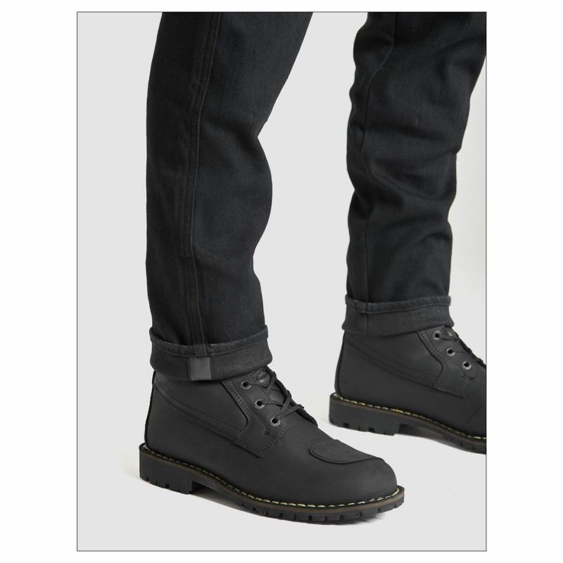 PANDO MOTO｜スチール ブラック 02｜デニム｜ブラック