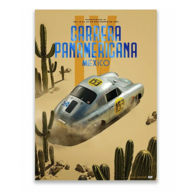 Porsche 356 SL Past Carrera PanAmericana 1953 コレクターズ