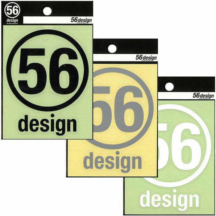 56design｜ロゴステッカー（サークル_80）｜ステッカー