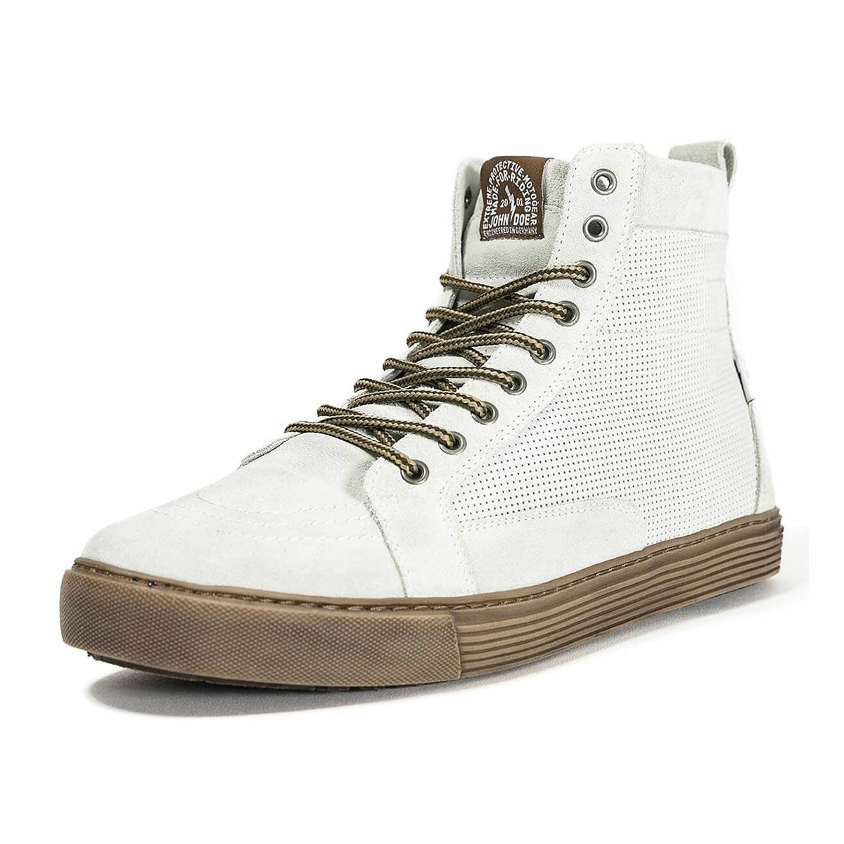 John Doe｜ネオ XTM ブーツ｜スニーカータイプ｜ホワイト×ブラウン